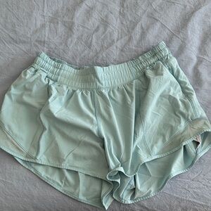 Light Blue Women's Athletic Shorts